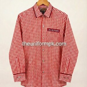 Red check shirt premium quality
